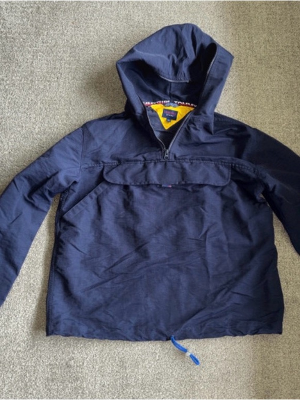 Tommy Girl Pull over rain jacket